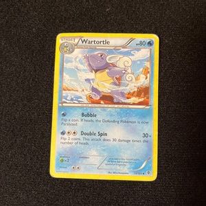 Pokémon card Wartortle 2013